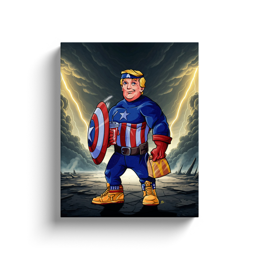 Hero Caricature: Captian Maga